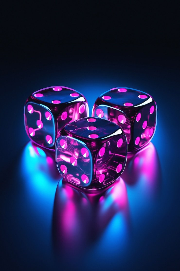 Tampilan gelap neon a02 untuk layar ponsel